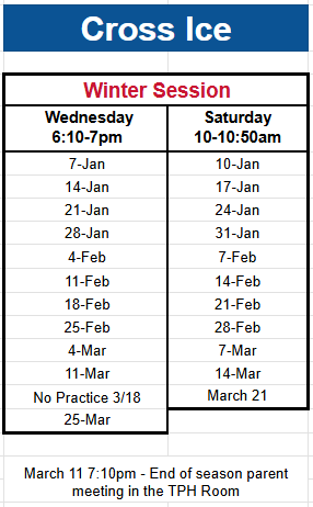 Cross Ice Winter 2026
